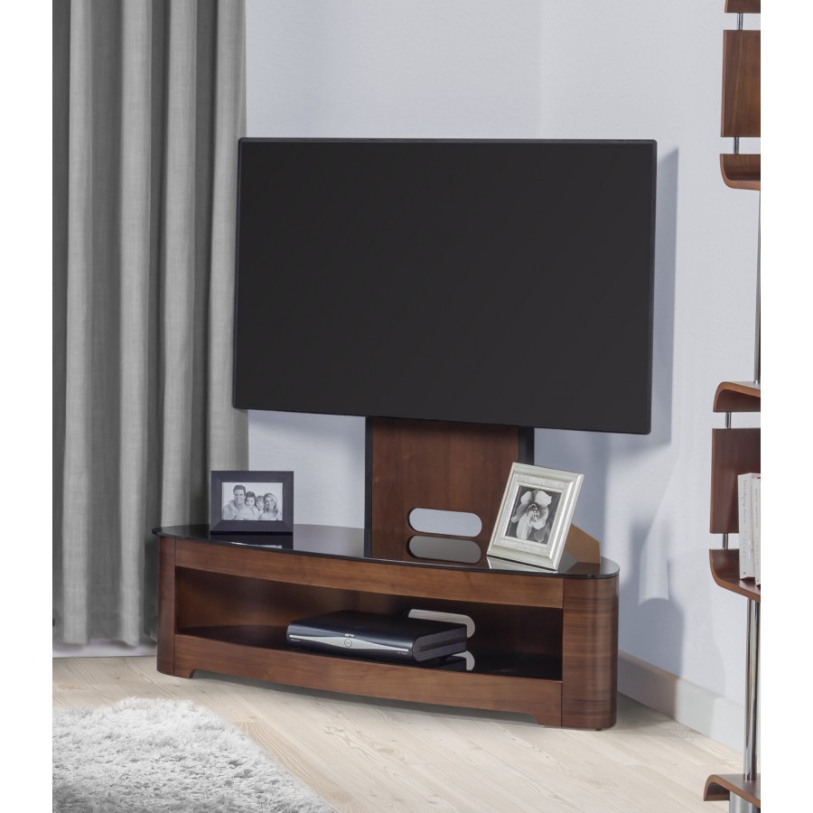 Curve 1230mm Wide Wooden TV Stand